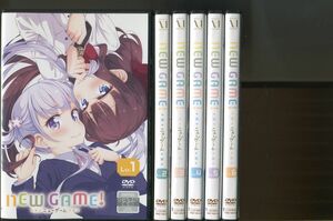 NEW GAME! ニューゲーム/第1期 全6巻＋第2期 全6巻 計12巻セット 中古DVD レンタル落ち/高田憂希/日笠陽子/a6755