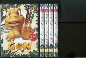 GON ゴン リターンズだよ！/1〜5（未完）セット 中古DVD レンタル落ち/くまいもとこ/宇垣秀成/a02/y7791