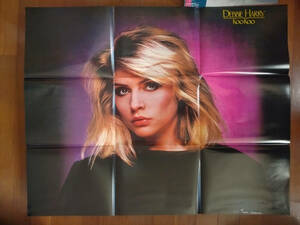 【帯LP】デビーハリー(WWS91022東芝EMIクリサリス1981年ポスターPOSTER付初回KOOKOO予感DEBBIE HARRY/BLONDIE/OBI)