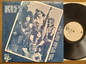 【LP】KISS(KR9047日本企画PLAIN OLD1977年MAMA WEER ALL CRAZEE NOW/MARC/KINNIE)