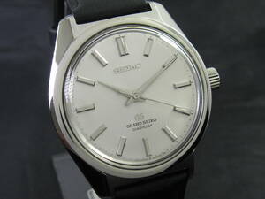 希少 美品 Grand Seiko/グランドセイコー GS 前期型 Ref.4420-9000 Cal.4420B 手巻 オーバーホール・新品仕上済 1967年製造