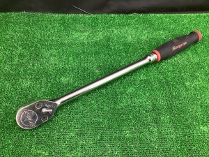 中古品 スナップオン Snap-on 1/2 ソフトグリップ ロングラチェット SHL80A