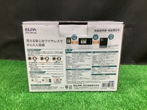 未使用品 エルパ ELPA テレビドアホン 録画 DECT方式 ワイヤレス 広角カメラ LEDライト 乾電池式 DHS-TMP2320 【2】_画像4