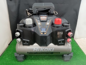 中古品 HiKOKI ハイコーキ 45気圧 高圧 エアコンプレッサ EC1245H3 容量8L