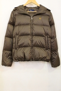 FRED PERRY レディースダウンジャケット M FRED PERRY/ダウンジャケット/M【中古】