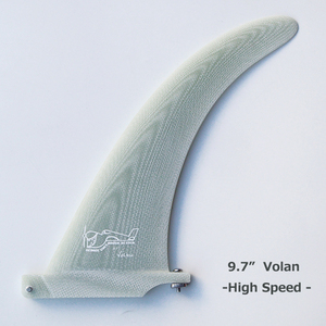 【新入荷　即決】TRUE AMES FIN 「Greenough High Speed」 9.7"　Volan