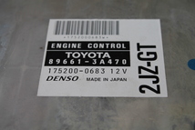 KL-681-7 トヨタ JZS161 アリスト 純正エンジンコンピューター ECU TOYOTA 89661-3A470_画像8