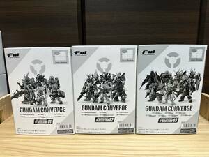 FW GUNDAM CONVERGE SELECTION01～03 未開封 3BOX サザビー バルバトスルプスレクス Hi-ν エアリアル ザク 等 ガンダム コンバージ