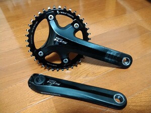 シマノ SHIMANO　シクロクロス　ウルフトゥース　105クランク　170ミリ　フロントシングル　ナローワイド　38T