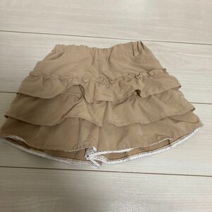 ピューピルハウス　フリルパンツ　ショートパンツ　キュロット　90 女の子 