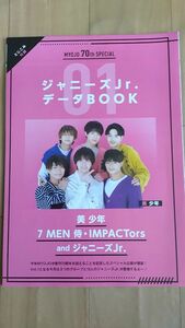 ジャニーズjr.データBOOK 美少年 7MEN など32ページ +ピンナップ(美少年&HiHi)