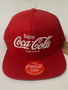 Coca-Cola コカ・コーラ CAP キャップ 帽子 レッド 展示未使用品