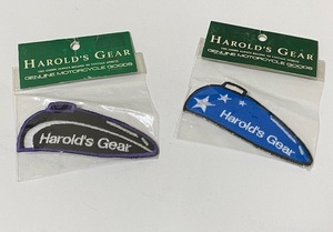 ハロルズギア HAROLDS GEAR エムブレム emblem 2種 123679-113 展示未使用品　