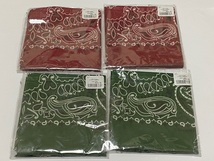 HAV-A-HANK ハバハンク ベイズリー バンダナ PAISLEY BANDANA 2種 各2点 展示未使用品_画像4