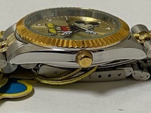 Disney ディズニー ミッキーマウス 腕時計 コンビベルト 展示未使用品　電池交換済_画像3