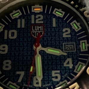 ルミノックス 【 LUMINOX 】 ネイビーシールズ Navy SEAL 25周年記念モデル 3050シリーズ COLORMARK 3053 25TH 腕時計 展示未使用品の画像4