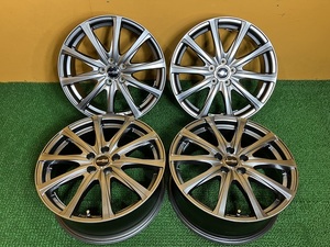 No.441　マナレイスポーツ　ユーロスピード　EURO SPEED　17ｘ7Ｊ　5Ｈ　PCD100　17インチ　4本セット　スバル車等に　160サイズｘ2