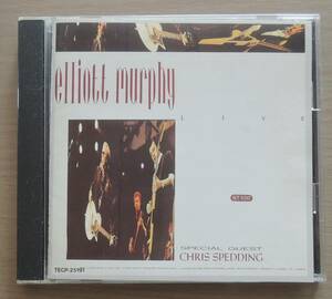 CD▲ ELLIOTT MURPHY WITH CHRIS SPEDDING ▲ LIVE AT HOT POINT ▲ エリオット・マーフィー・ウィズ・クリス・スペディング ▲