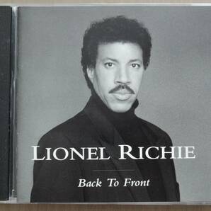 CD★ LIONEL RICHIE ★ BACK TO FRONT ★ 輸入盤 ★ ライオネル・リッチー バック・トゥ・フロント ★の画像1