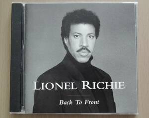 CD★ LIONEL RICHIE ★ BACK TO FRONT ★ 輸入盤 ★ ライオネル・リッチー バック・トゥ・フロント ★