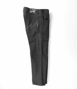 NEIGHBORHOOD ◆ NARROW PANTS (DCNH-PT-M10) Lサイズ 黒 カーゴ デニムパンツ ネイバーフッド 1円 ◆12/ZZ3