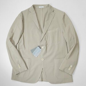 ●美品 BOGLIOLI ボリオリ ◆ 50K.JACKET ウール テーラードジャケット ベージュ 54 春夏 ストレッチ 下げ札付き ◆MK12