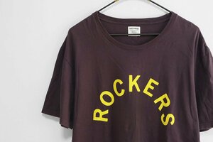 ワコマリア GUILTY PARTIES ◆ ROCKERS プリント Tシャツ XXL パープル 半袖 カットソー ギルティーパーティーズ ◆MK14