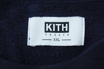 KITH TREATS ◆ カレッジ スウェットシャツ ネイビー XXLサイズ クルーネック トレーナー キス トリーツ ◆MK16_画像6