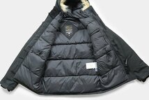 CANADA GOOSE × UNITED ARROWS ◆EXPEDITION PARKA ダウンパーカー 黒 M *4565JLB* ジャケット カナダグース ユナイテッドアローズ ◆K2I_画像8