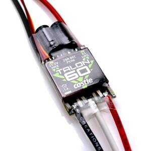 新品! castle TALON60 AMP ESC TALON 60スピードコントローラー アンプ キャッスル タロン RC Uコン CL castlecreations