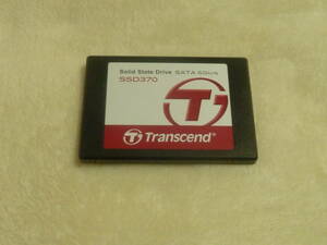 【中古品　使用時間4014H】Transcend SSD370 2.5インチ SSD 128GB SATA 6Gb/s 7mm No 240121