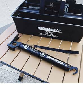 NEIGHBORHOOD/IW-AXE ペグハンマー キャンプハンマー テント用ハンマー 多機能 設営用具 アルミニウム合金 カスタム品