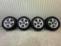 15インチ　スタッドレスタイヤ4本セット　195/65R15 グッドイヤーICE NAVI ZEA Ⅱ　中古品_画像1