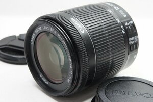 【適格請求書発行】ジャンク品 Canon キヤノン EF-S 18-55mm F3.5-5.6 IS STM ズームレンズ【アルプスカメラ】240118as