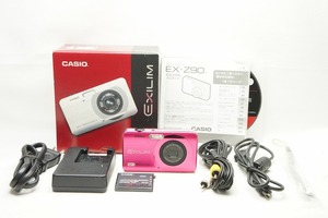 [.. bill issue ]CASIO Casio EXILIM EX-Z90 compact digital camera pink original box attaching [ Alps camera ]240121r