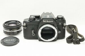 【適格請求書発行】Nikon ニコン EM ボディ + Ai-S Nikkor 50mm F1.8 PANCAKE パンケーキレンズ レンズキット【アルプスカメラ】231224i