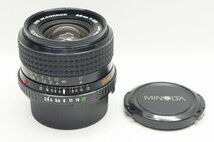 【アルプスカメラ】MINOLTA ミノルタ MD W.ROKKOR 28mm F2.8 MD/SRマウント 単焦点レンズ 230802bo_画像1