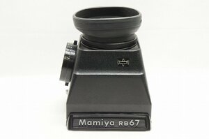 【アルプスカメラ】 ジャンク品 Mamiya マミヤ 野外ルーペ RB67用 中判 230403i