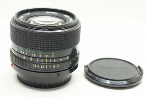 【適格請求書発行】Canon キヤノン NEW FD 24mm F2.8 FDマウント MF 単焦点レンズ【アルプスカメラ】231224h