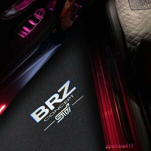 スバル BRZ STI LEDウェルカムライト カーテシランプ お洒落 カーアクセサリー ドレスアップ カスタム