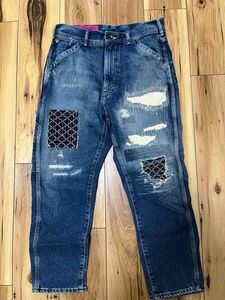 UNITED ARROWS & SONS SASHIKO ペインター DENIM