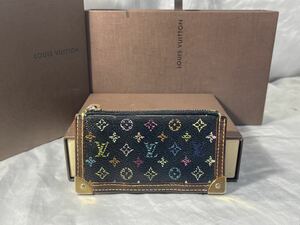 LOUIS VUITTON 中古ヴィトン モノグラム マルチ ポシェットクレ コイン ケース Ｍ92654