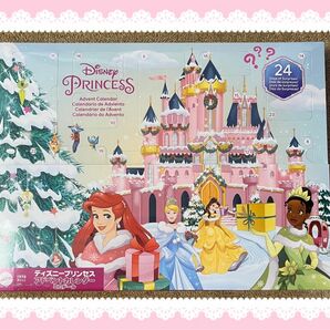 ディズニー プリンセス アドベントカレンダー フィギュア Disney Princess ティアナ シンデレラ アリエル ベル 