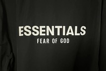 【XLサイズ】Fear of God Essentials Coach Jacket Black エッセンシャルズ コーチジャケット 黒 未使用品 送料無料_画像5