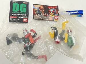 HG DG 仮面ライダー 2種 新2号 ショッカーライダーNo.2 ガシャポン Gashapon Masked Shocker Rider figure