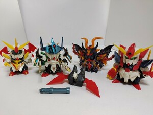 元祖SDガンダム バーサルナイトガンダム VS ネオブラックドラゴン 光の騎士スペシャル 当時物 SD ガンダム ナイトガンダム 騎士 セット ZZ