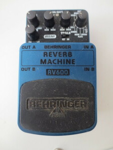 BEHRINGER ベリンガー REVERB MACHINE　RV600　エフェクター ジャンク品