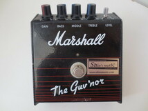 Marshall マーシャル The Guv'nor エフェクター 中古 ジャンク品 フタ無し_画像1