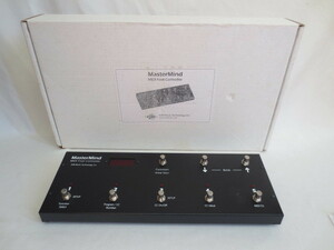 RJM / MasterMind MIDI Foot Controller 【MIDIフットコントローラー】 ジャンク品