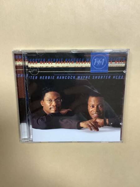 送料無料 HERBIE HANCOCK & WAYNE SHORTER「1＋1」輸入盤.